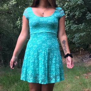 Blue lace Sun Dress